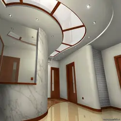 Kitchen Ceiling Design With Hallway