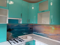 Фото кухонь морская волна дизайн