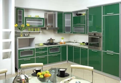 Photos of built-in kitchen units in kitchens
