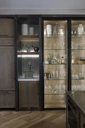 Kitchen Cabinets With Glass Photo
