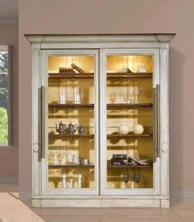 Kitchen Cabinets With Glass Photo