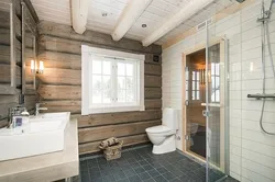 Imitation Timber Photo Bathroom