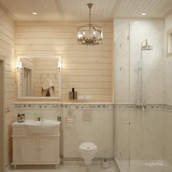 Imitation Timber Photo Bathroom