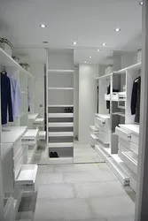 Bathroom wardrobe design photo