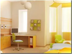 Children's bedroom interior color