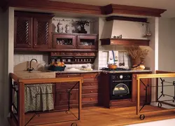 Мэбля для кухні з металу фота