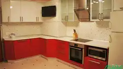 Kitchen with ledge corner photo