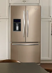 Цвет холодильника в интерьере кухни