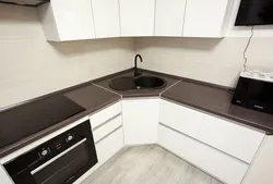 Kitchens With Corner Countertop Photo Design