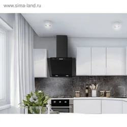 Photo of a kitchen with a 60 cm hood photo