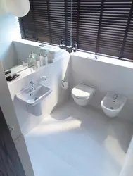 Bathroom design with toilet and bidet