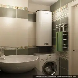 Bathroom design with titanium
