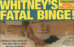 Photo of Whitney in the bath