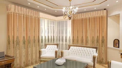 Cornices for the bedroom in a modern style photo