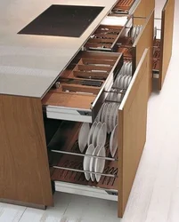 Угловая Кухня Наполнение Шкафов Фото