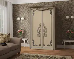 Double door wardrobes for bedroom photo design