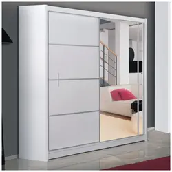 Double door wardrobes for bedroom photo design