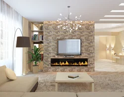 Fireplaces in apartment interior design