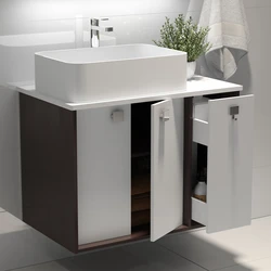 Bathtub design with cabinet