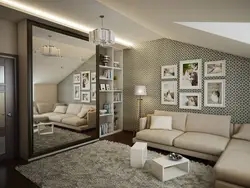 Дизайн комнаты 18 кв м спальни гостиной с балконом