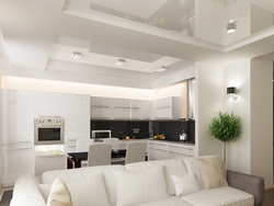 Ceiling design kitchen living room 20