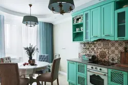 Blue Green Kitchen Interiors