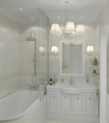 Дизайн ванны в стиле современной классики