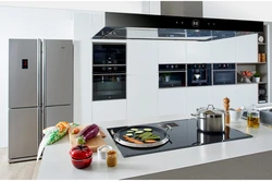 How to integrate appliances into the kitchen photo