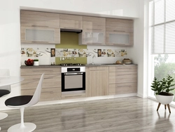 Kitchen interior color white oak