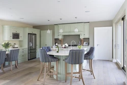 Kitchen Interior Color White Oak