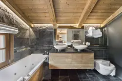 Chalet bathroom design