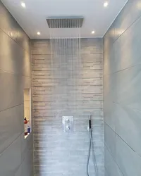 Дызайн ванны трапічны душ