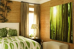 Интерьер гостиной бамбук фото