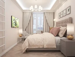 Living room design in cocoa color