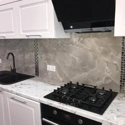 Kitchen tiles 60x60 for apron photo