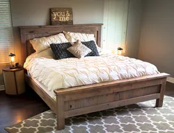Bedroom Design Wooden Bed