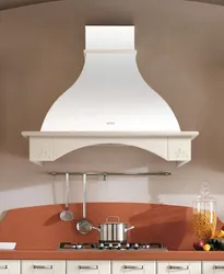 Кухни с вытяжкой купольной фото в интерьере