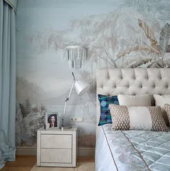 Bedroom design photo murals