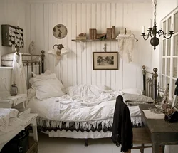 Yataq Otağının Interyerində Vintage