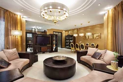 Luxury living room interior