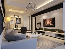 Living Rooms In A Modern Style Photo For A Large Room