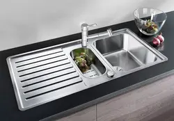 Mortise sink for the kitchen in the interior photo