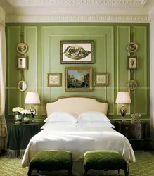 Bedroom Design In Olive Tones Photo