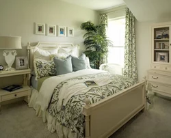 Bedroom Design In Olive Tones Photo