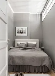 Маленькая спальня дызайн 6 кв з акном