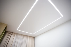 Ceilings With Light Lines Photo In The Bedroom