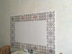 Surrey ceramic tiles in the kitchen interior