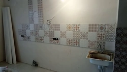 Surrey ceramic tiles in the kitchen interior