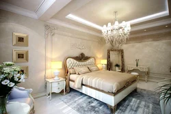 Classic chandelier for bedroom photo