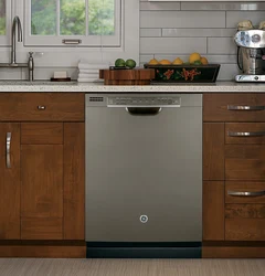 Посудомоечная машина отдельностоящая фото в интерьере кухни